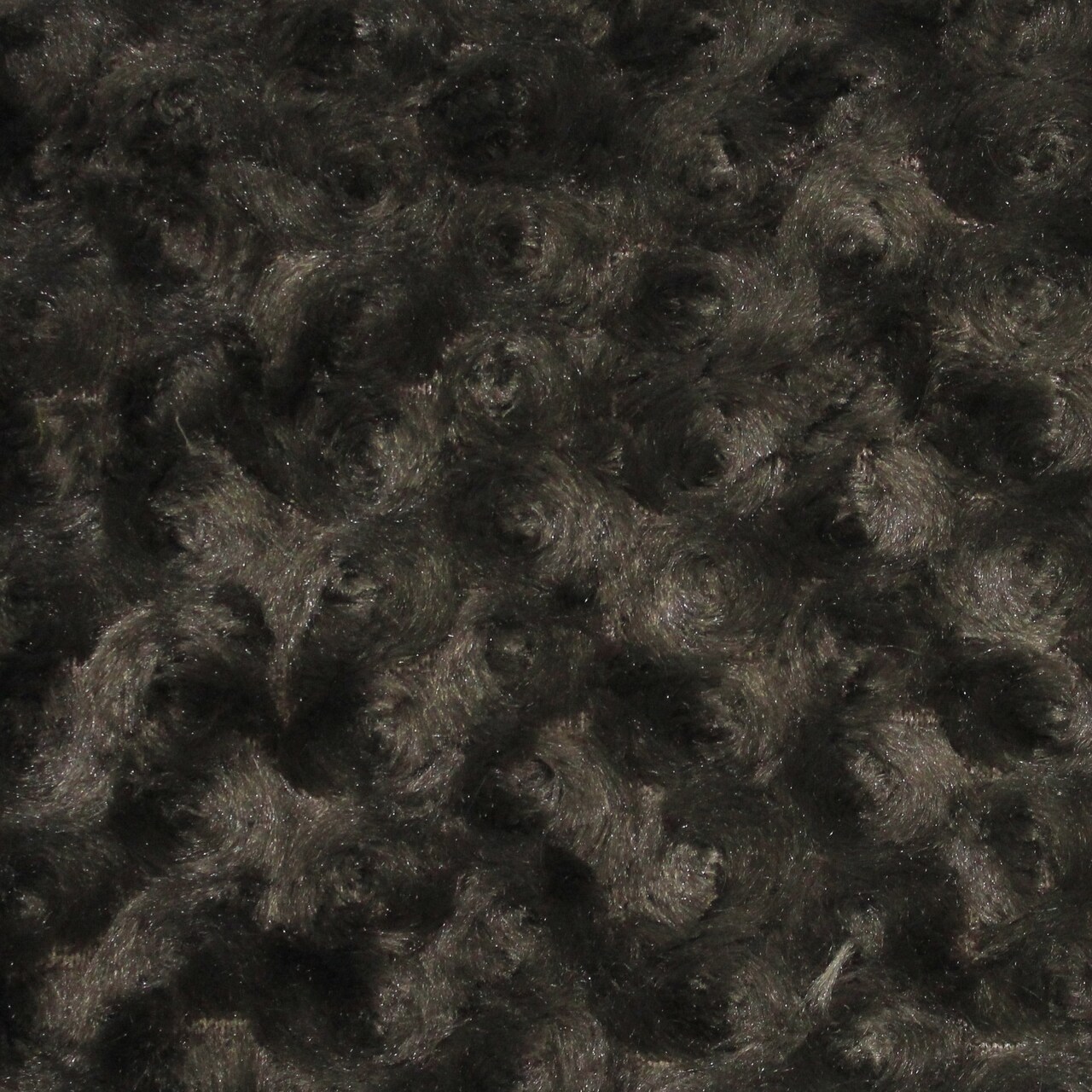 1 Yard Rosebud Minky Fabric Plush Textured Soft Material for Blankets 60 Inch Width